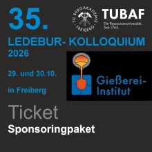 Sponsoringpakete für das Ledebur Kolloquium (DE-Firma)**